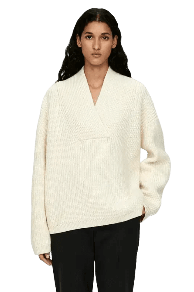 Arket Women's Shawl Collar Jumper
