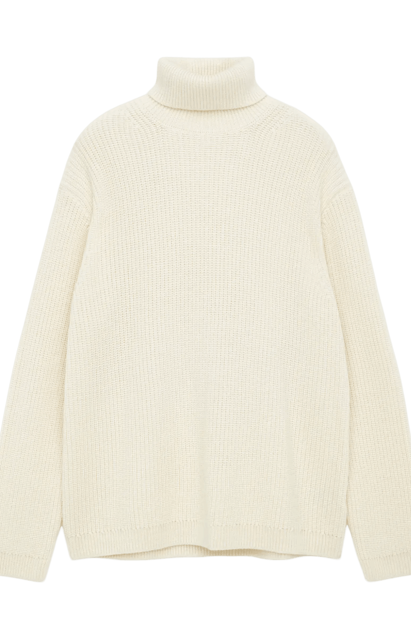 Arket Men's Heavy Wool Roll-Neck Jumper