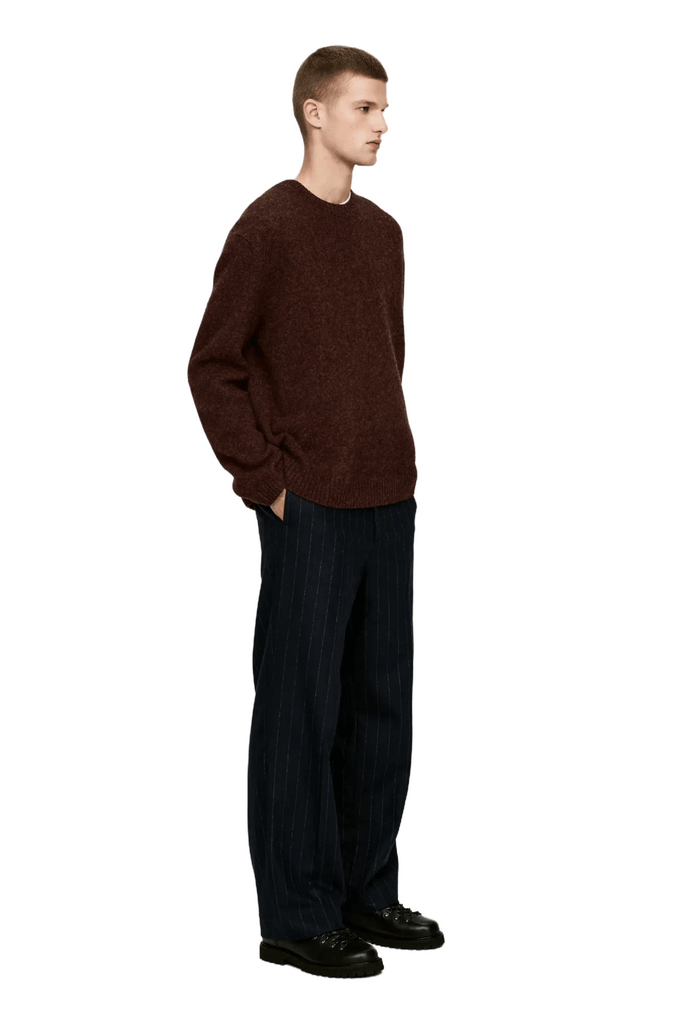 Arket Men's Crew-Neck Wool Jumper