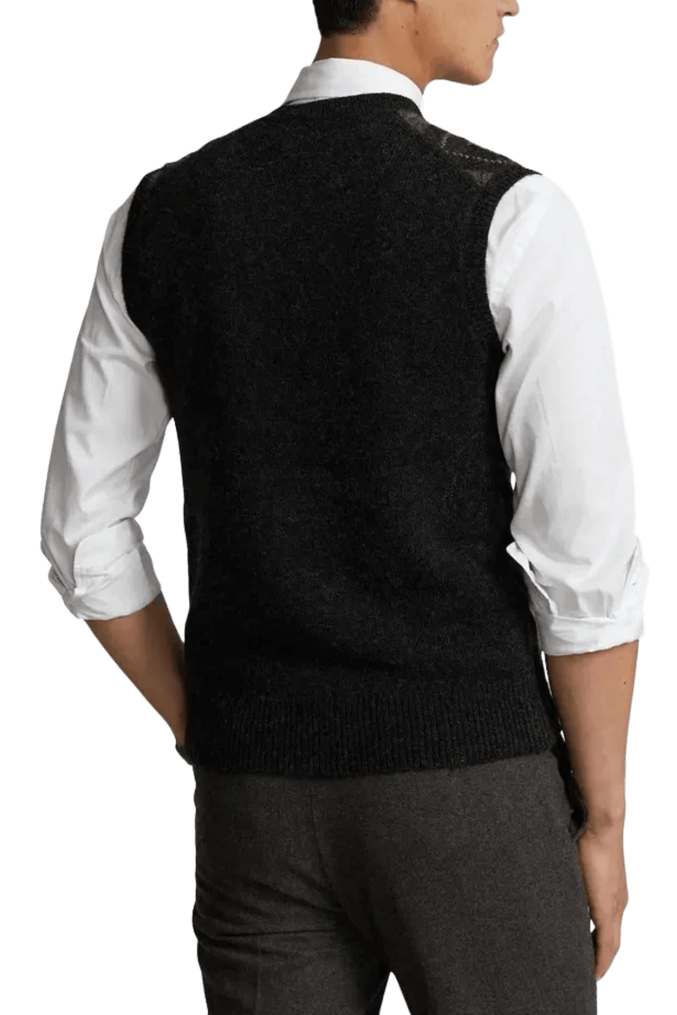 Ralph Lauren Men's Argyle Wool Sweater Vest