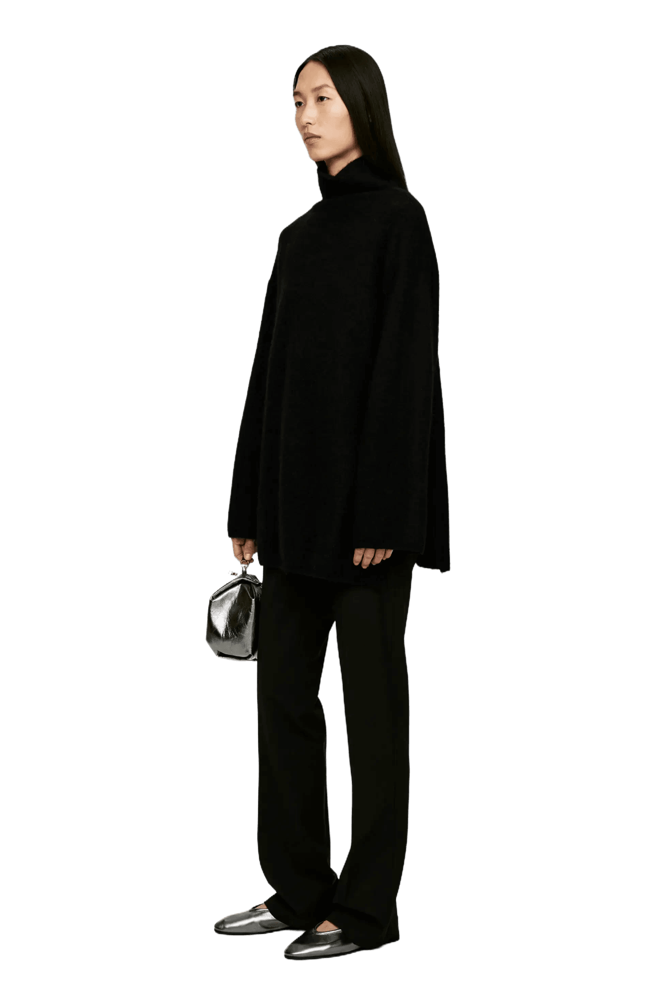 Arket Women's Alpaca-Wool Blend Chimney Jumper